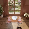 thumbnail image 7 of RLESO Easter Bunny Welcome Doormat Outdoor Rabbit Tail Coir Door Mat Outdoor Indoor Cute Entrance Door Mat Non Slip Rubber Backing for Easter Front Porch Entryway Decor, 7 of 7