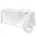 thumbnail image 4 of Mantel rectangular, cubierta de mesa, elegante, minimalista, decorativo, decoración de mesa de comedor, mantel para hoteles, restaurantes Blanco, 4 of 8