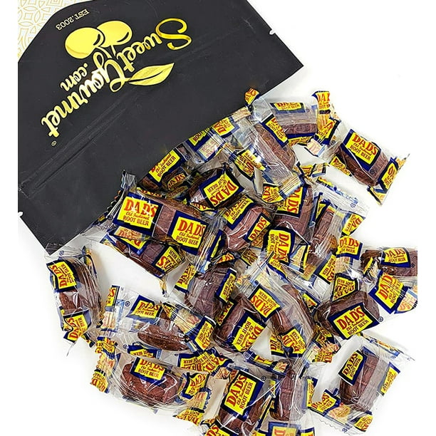 SweetGourmet Dad's Root Beer Barrels Hard Candy Old Fashioned Candies 2 Pounds