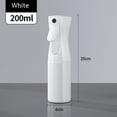 thumbnail image 1 of Botella de spray para el cabello: pulverizador de agua continuo ultra fino para peinado, limpieza, plantas, nebulización y cuidado de la piel (paquete de 3 blancos), 1 of 5