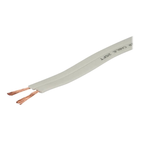UPC: 0757901819902 | Monoprice Speaker Wire  Flat CL2 Rated  2-Conductor  16AWG  100ft