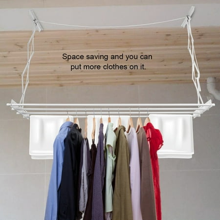 Clothes Hanger Ymiko Multifunction Retractable Wall Mounted