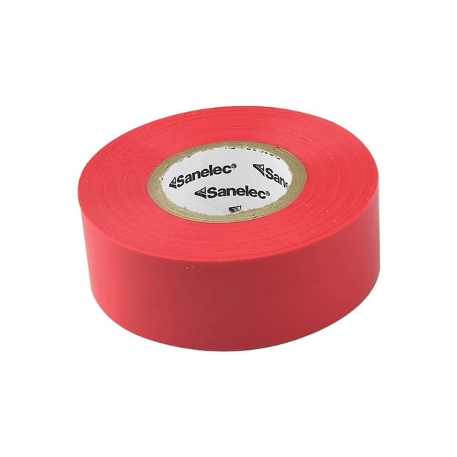 Cinta Sanelec De aislar, modelo 5760, color rojo