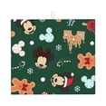 thumbnail image 1 of Alfombrilla para secar platos a cuadros navideños para encimera de cocina, alfombrilla de microfibra para platos, almohadilla de drenaje de rápida absorción, 1 of 7