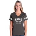 thumbnail image 1 of Womens Hawaii Football V-Neck T-Shirt, 1 of 5