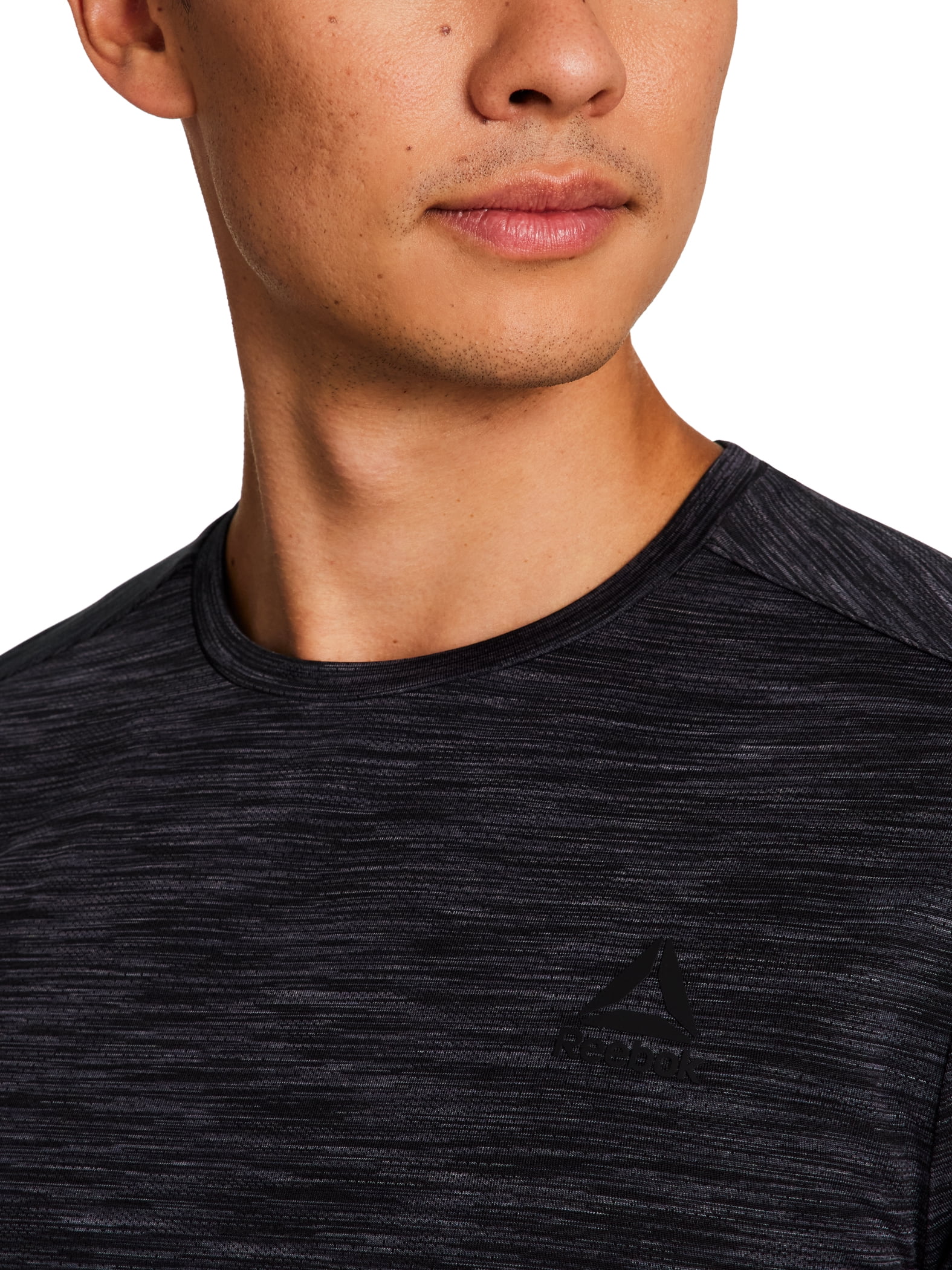 Reebok Mens and Big Mens Stride Performance Long Sleeve Shirt, Sizes XS-5XL