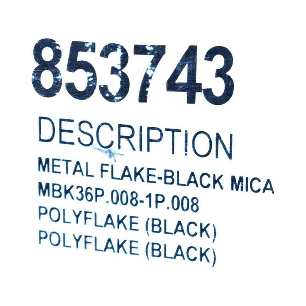 MasterCraft Boat Metal Flake Glitter 853743 | Mica Black 8oz