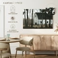 thumbnail image 5 of Elephant Stock Autumn Barns I Wall Art - Horizontal Canvas Wall Art - Living Room Wall Decor - Architecture Canvas - Black And White Decor By Ethan Harper - 45" x 30", 5 of 8