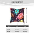 thumbnail image 4 of Kll Donuts1 Decorative Throw Pillow Covers Velvet Soft For Couch Sofa Bedroom Living Room Outdoor -16"X16", 4 of 8