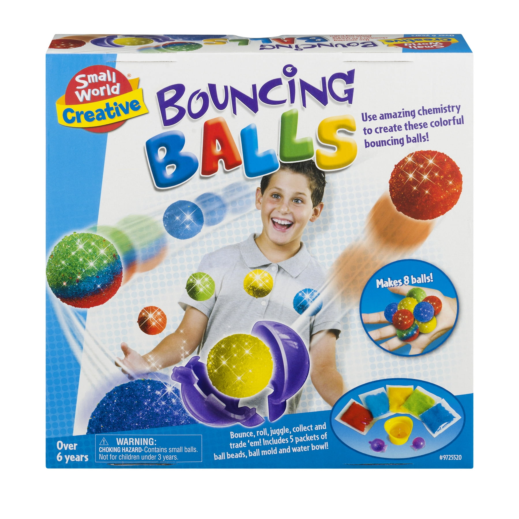 Make Your Own Super Bouncing Balls Kids Activity Set Age 5+ 