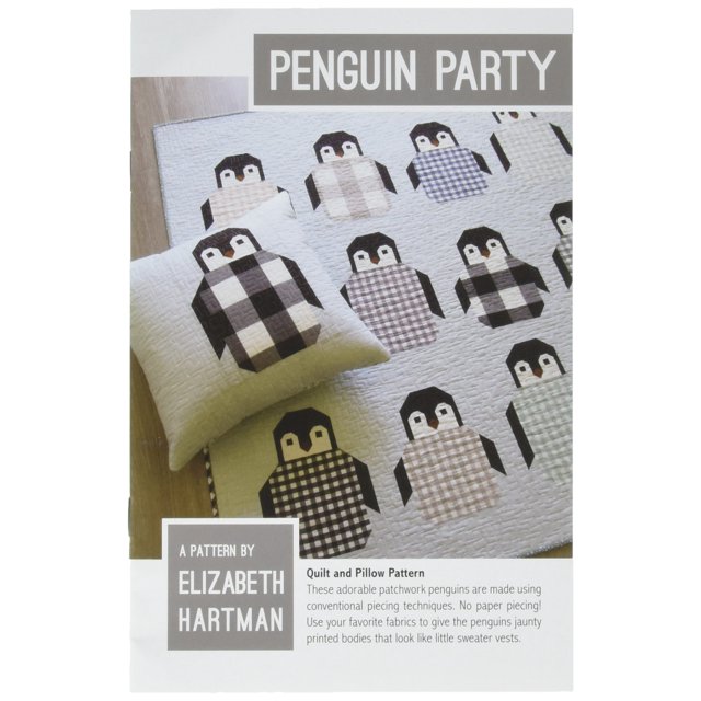 Patrón: fiesta de pingüinos de Elizabeth Hartman
