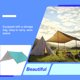 thumbnail image 5 of Advancent Toldo parasol, toldo para el jardín del hogar, hamaca para acampar al aire libre, senderismo, viajes, tienda de pesca, lona, carpas cian 3x4м, 5 of 6