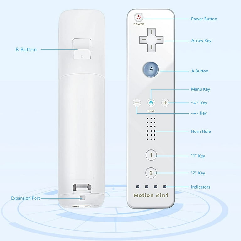 Bonadget 3 Packs Nintendo Wii Games Controllers, Remote Controller