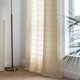 thumbnail image 3 of Nvzi Cortinas opacas largas para ventanas - Beige, 1 rollo 214*132CM Cortinas con bolsillo para barra con aislamiento térmico para dormitorio y sala de estar, cortinas que bloquean la luz de, 3 of 4