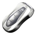 thumbnail image 1 of Car Key Case Cover Fob For Geely For Boyue For Emgrand For Gs X6 Suv Ec7 Silver, 1 of 10