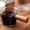 Single mouth [wooden handle handle] 100ml (75 scale), variant on Espresso Cups with Wood Handle Set of 2, Single Spout Glass Measuring Cup with Dual Scale, Espresso Shot Glass with V-Shaped Mouth, Clear Glass Espresso Accessories, Milk Frothing Pitcher