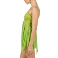 thumbnail image 3 of Lucakuins Camisón de encaje para mujer, lencería de malla transparente con cuello en V, sin mangas, ropa de dormir con tirantes, dobladillo Irregular, ropa interior sin espalda Lucakuins  moda, 3 of 9