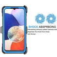 thumbnail image 4 of Tekcoo Phone Cases for Samsung Galaxy A54 5G 2022 6.4", [Built-in Screen Protector] Combo Holster Belt Clip [Heavy Duty] [Kickstand] Full-Body Rugged Holster Case -Blue, 4 of 7