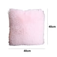 thumbnail image 2 of Fluffy pillow-super soft and plush faux fur accent pillow, 2 of 6