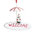 thumbnail image 1 of Colgante de árbol de Navidad, decoración colgante, coleccionable, rústico, divertido, navideño. Estilo D 14cmx11cm, 1 of 9
