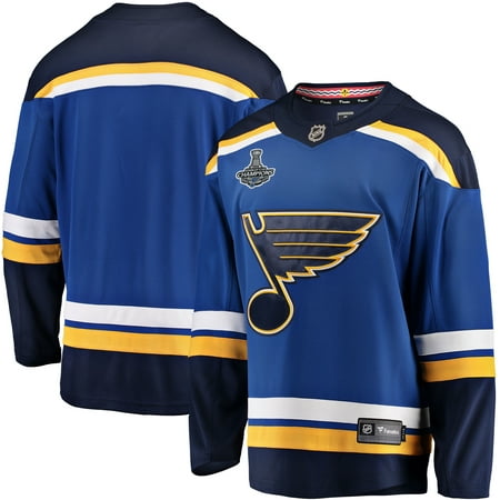 St. Louis Blues Fanatics Branded Youth 2019 Stanley Cup Champions Home Breakaway Jersey - Blue ...