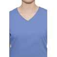thumbnail image 6 of healing hands Scrubs for Women Mock Wrap Neck Top 2 Pocket Purple Label Women's Scrub Top 2172 Jordan Ceil L, 6 of 6