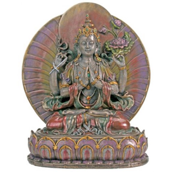 Sm. Avalokiteshvara - Collectible Figurine Statue Sculpture Buddha