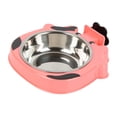 thumbnail image 1 of Laklulu Pets se puede colgar, diseño de cuenco de acero inoxidable, fácil de limpiar para comer y beber., 1 of 5