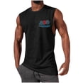 thumbnail image 3 of XUNKUSGA Tank Tops Men Cotton Sleeveless Mens T-Shirts Fashion Summer Graphic Tank Tops for Men Soft Skin Friendly Tee Shirts Mens for Gym Workout,#2,XL, 3 of 6