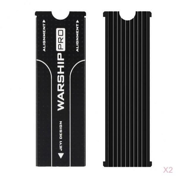 Pitycbo 2 Pieces Aluminum Heatsink, Radiator Heat Sink Cooling Fin for NGFF M.2 SSD