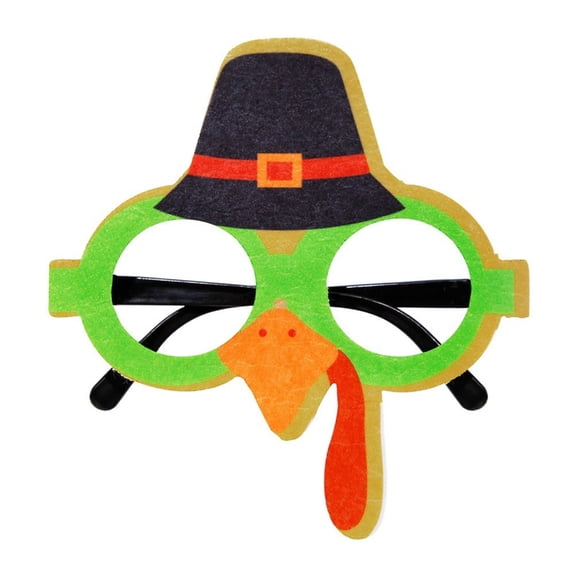 Tizuqe Party Glasses Thanksgiving Glasses Festival Holiday Decoration Party Supplies