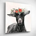 thumbnail image 3 of Epic Art 'Garden Goat III' by Victoria Borges, Acrylic Glass Wall Art, 12"x12", 3 of 8