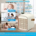thumbnail image 1 of Portable Air Conditioner, Air Cooler With 3 Speeds, Cooling Fan With Atomization Spray Ti Function, Mini Ac For E Office Bedroom, Kitchen, Do, 1 of 3