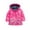 Hot Pink, variant on LIJCC Toddler Baby Girls Boys Waterproof Windbreaker Outerwear Jacket Floral Printed Coat Hooded Raincoat Windproof Warm Outwear Button Winter Fall Rainy Jacket