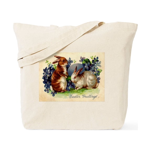 CafePress - Easter Bunnies Tote Bag - Unisex Canvas Tote Bag, Beige, 1-Piece