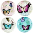 thumbnail image 1 of Butterflies In Action Set of Four Glass Magnets, 1 of 1