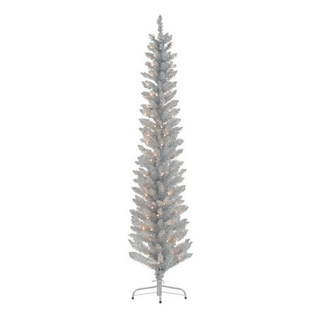 UPC 804606692979 - Holiday Time Pre-Lit Silver Tinsel
