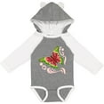 thumbnail image 3 of Inktastic Watermelon Butterfly Boys or Girls Long Sleeve Baby Bodysuit, 3 of 5