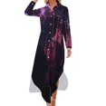 thumbnail image 1 of Wish Robe Chemise à Manches Longues Robe de Soirée Femme Robes de Mariage pour Femme Vêtements d'Été pour Femmes, 1 of 4