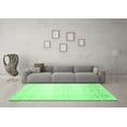 thumbnail image 3 of Ahgly Company Indoor Rectangle Abstract Emerald Green Contemporary Area Rugs, 4' x 6', 3 of 4