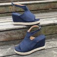 thumbnail image 6 of Penkiiy Summer Ladies Women Thick Soled Shoes Fish Mouth Casual Sandals, 6 of 9