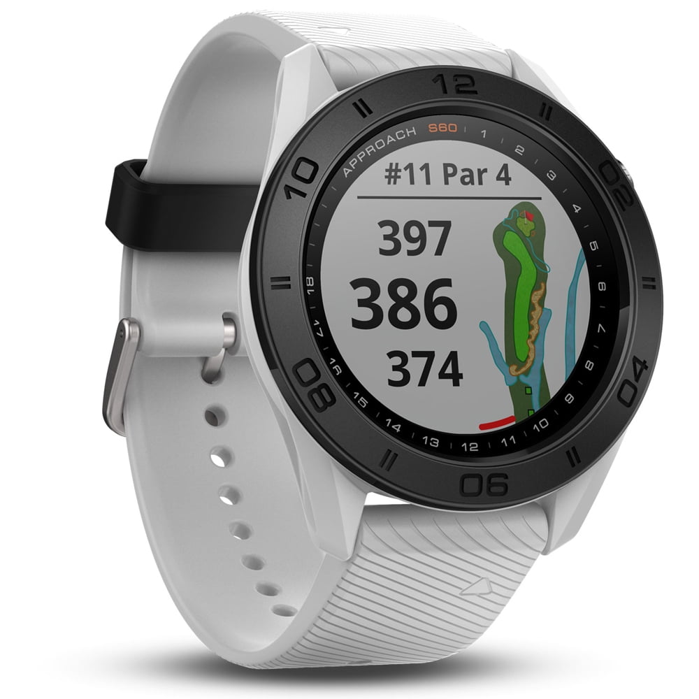 Garmin - Brandclub - Garmin Approach S60 Golf Watch White with