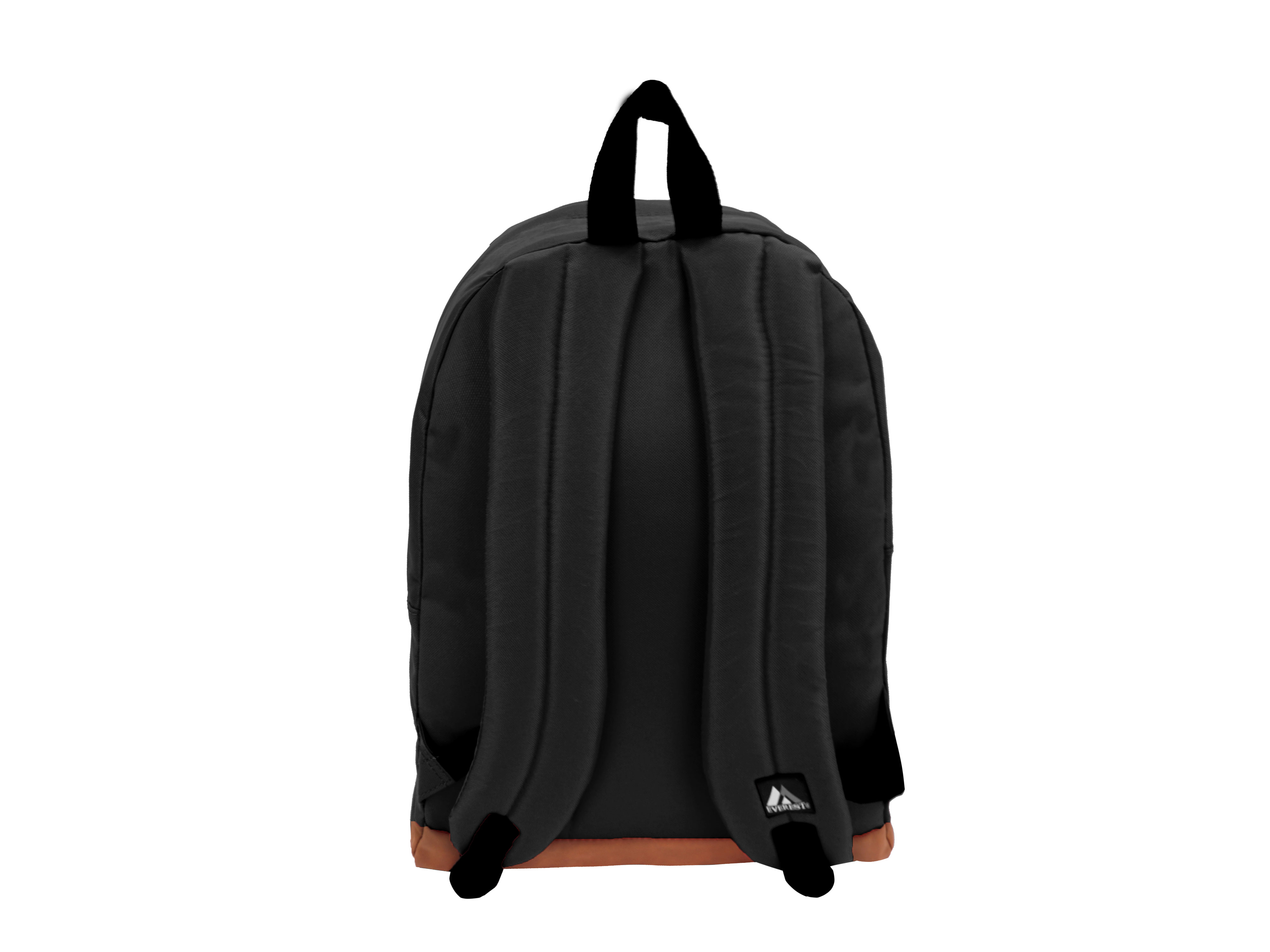 Everest 17" Suede Bottom Backpack, Black All Ages, Unisex 1045GL-BK, Carrier and Shoulder Book Bag for School, Work, Sports, and Travel - image 3 of 4