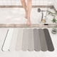 thumbnail image 4 of Fiudx Liquidación De Ofertas Flash Alfombra De Baño- Súper Absorbente De Secado Rápido- Respaldo De Goma Antideslizante -Alfombrillas De Baño Lavables- Alfombra De Ducha Para Delante De La Bañera-Cua, 4 of 7