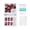 B, variant on Clearance Nails Kit Acrylic Set,Finished Nail Patches 24Pcs Boxed Removable Repeated Use Of Nail Patches
