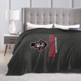 thumbnail image 4 of Austin Peay State University Fleece Blanket, Very Soft Microfiber Flannel Blanket for Couch Warm and Cozy for All Seasons, 4 of 6