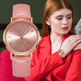 thumbnail image 4 of Sfonq Price Drop Mothers Day Gift Watches for Women ,Luminous Ladies Watch Leather Strap Analog Quartz Fashion Temperament Ladies Watch,As shown Buy 2 Save 10%, 4 of 5
