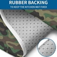 thumbnail image 4 of Blue Camo Wavy Shapes Pattern Bathroom Rugs Sets 3 Piece,Toilet Cover Set,Absorbent Non Slip Bathroom Mats Sets with U-Shaped Contour Rug Toilet Rug Set, 4 of 5