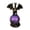 Purple, variant on KGJQ Dragon Statue with Ball, Dark Style Dragon Figurine, USB Powered Desktop Dragon Lamp Ornaments, Fantasy Gift for Men & Dragon Lovers
