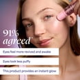 thumbnail image 6 of TULA Skin Care Spresso Energizing Eye Balm, Pink Rose - Under Eye Treatment, 0.35 oz., 6 of 9